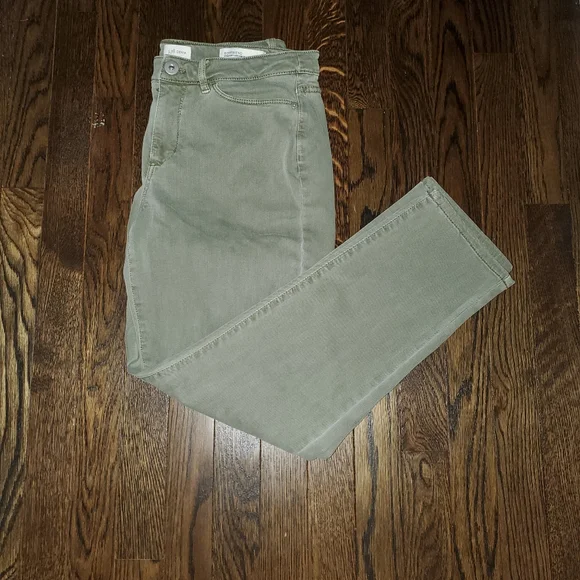 J jill green denim boyfriend jeans - Picture 2 of 9